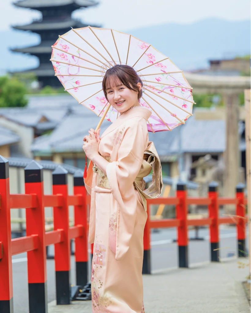 女性の着物コーディネート 6