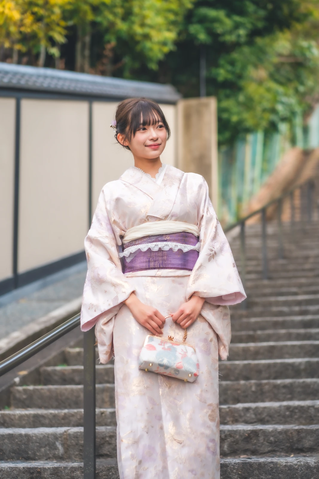 女性の着物コーディネート 1